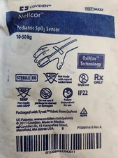 Pediatric 10-50 KG Pulse Oximeter Sensor, SpO2, MAXP