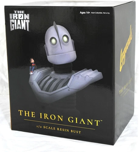 Leyendas a escala 1/2 en 3D hierro gigante busto diamante seleccionado