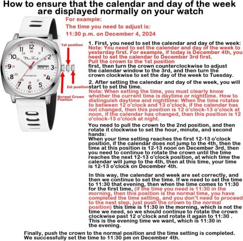 Waterproof Nurse Watch with Easy Read Dial - Perfect for Medical Professionals - Picture 4 of 9