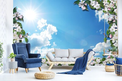 3D Pear Branch ZHUA1239 Wallpaper Wall Murals Removable Self-adhesive Ann
