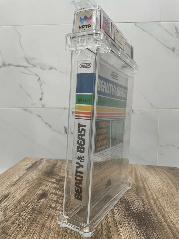 Beauty & The Best Sealed Video Game Wata Graded 8.0 A+ Seal 1982 Intellivision - Image 4 of 4