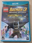 2014 Nintendo Wii U Game LEGO Batman 3: Beyond Gotham: Tested Complete Case Man
