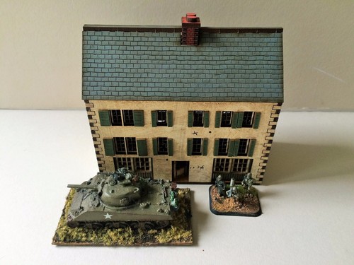 5 x 15mm Normandy PAINTED BUILDING KITS - Picture 9 of 11