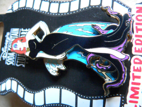 Rare Disney Soda Fountain Trading Pin LE400 Jessica Rabbit Ursula LE 400 New - Picture 3 of 9
