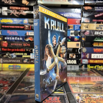 Krull 1983 DVD Fred Marshall Lysette Anthony Liam Neeson Cult Sci