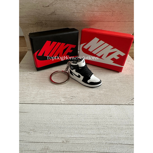 Mini Nike Keyring Sneakers π₯3D Jordan 1 keychain Trainer Sports Shoe & gift box - Picture 43 of 114