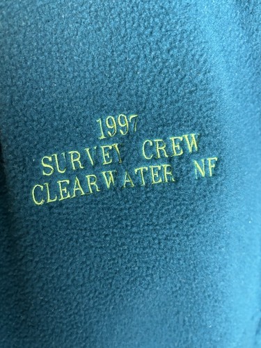 Cabelas Jacket Mens Large Green Vest Fleece Full Zip Mock Polartec LOGO - Picture 4 of 10
