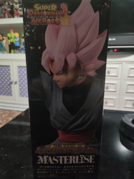 Figura Ichiban Kuji Super Dragon Ball Heroes SAGA D Premio Goku Negro Saiyajin R
