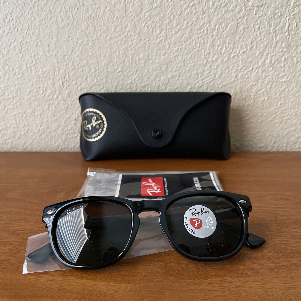 Ray Ban RB4140 サングラス ポラライズド(偏光) Amazon | Ray-Ban RB4140 ウェイファーラーサングラス, ブラック/偏光