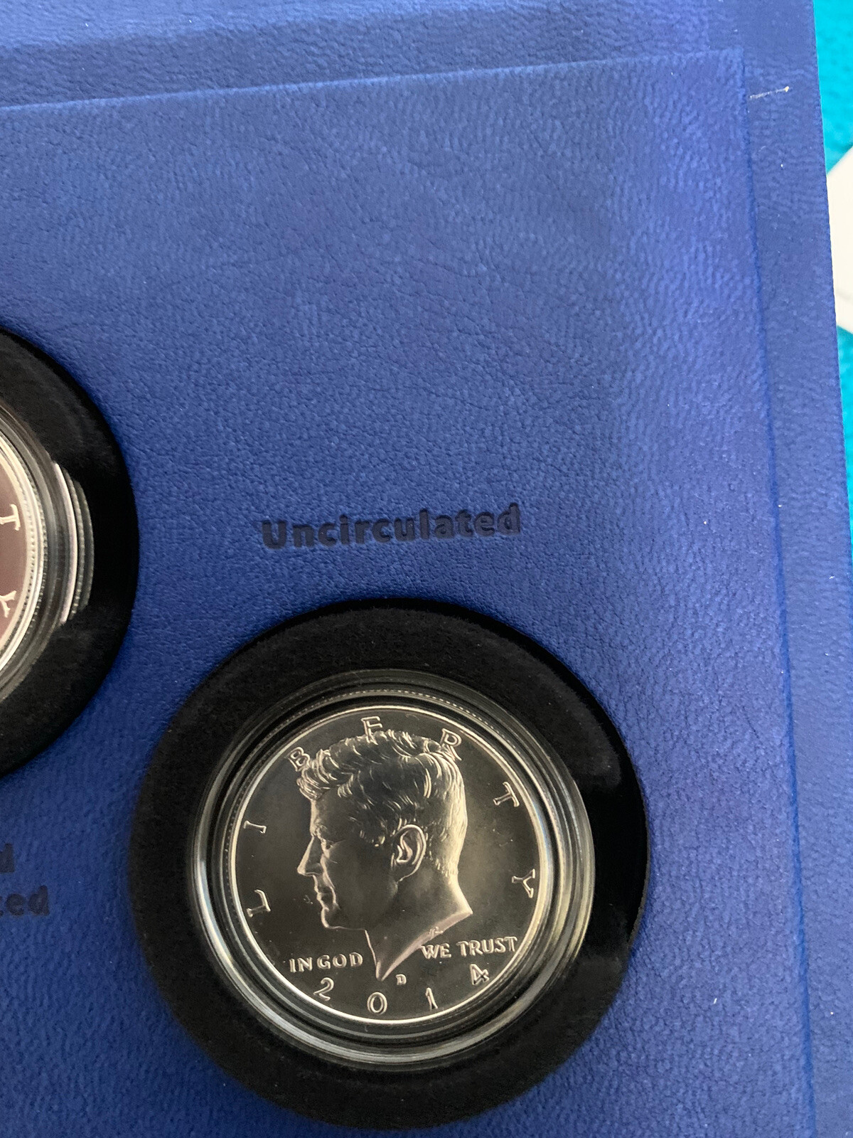 2014 KENNEDY 50th ANNIVERSARY 4 Coin SILVER 1/2$ SET from US MINT. GEM 💎  LOOK!