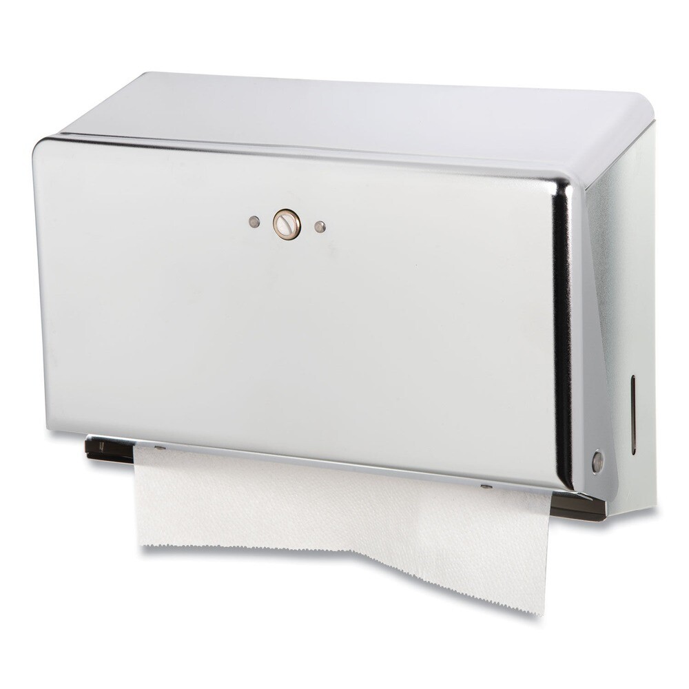 San Jamar T1950XC Mini C-Fold/Multifold Towel Dispenser - Chrome New