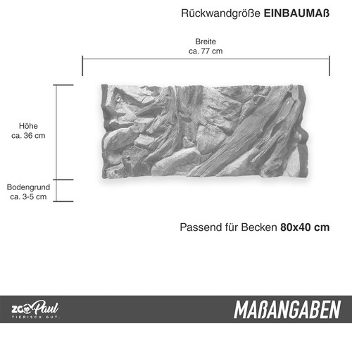 Aquarium Wand 3D 50 60 80 100 120 150 200 Terrarien Fels Strucktur Rückwand Neu - Picture 18 of 98