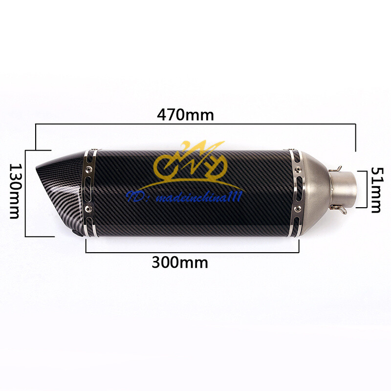 For Yamaha YZF R1 2004 2005 2006 Exhaust Muffler Silencers Slip On Mid ...