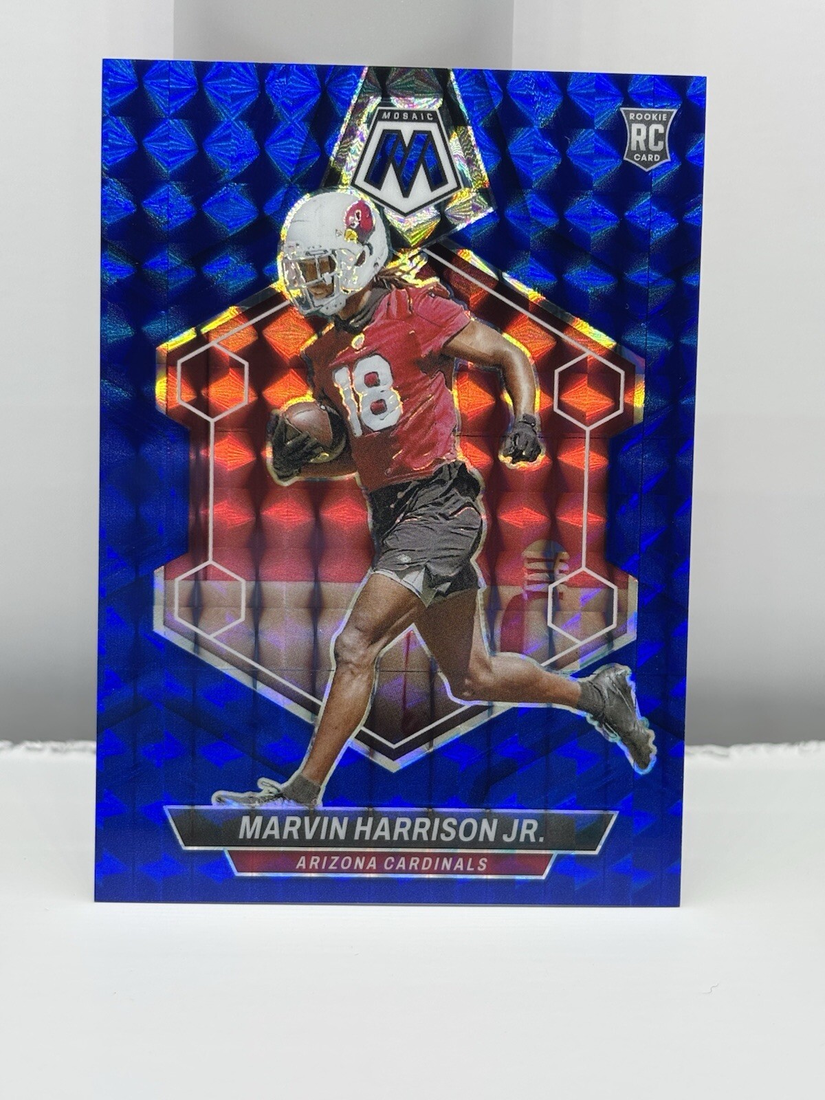 2024 Panini Mosaic -  Blue Mosaic Prizm #304 Marvin Harrison Jr. /99  (RC)