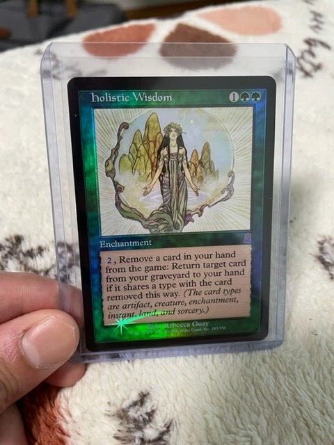 Foil] Holistic Wisdom - Odyssey (Rare) [NM] [Pack Fresh] | eBay