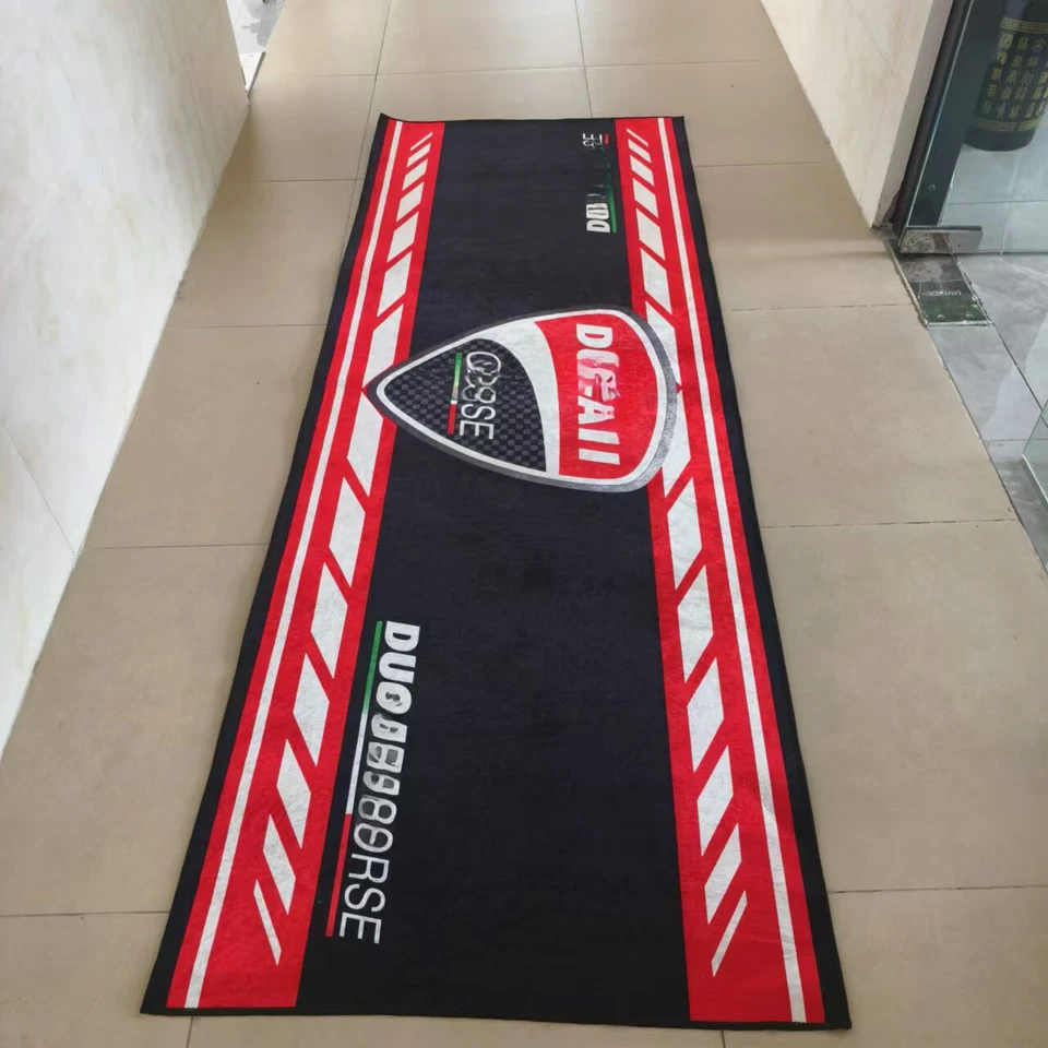 Heavy Duty Ducati Garage Mat 220x80cm, Non-Slip Workshop Floor Protection - Image 3 of 4