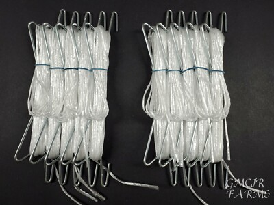 #ad Double tomato hook for Tomato clips Pepper 10 per order 32.8 ft. twin $12.99