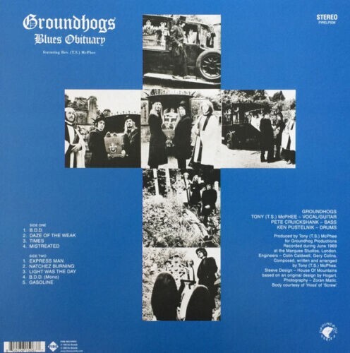 GROUNDHOGS LP Blues Obituary GOLD VINYL Limited Edition 500 Made + DOWNLOAD IN S - Bild 5 von 7