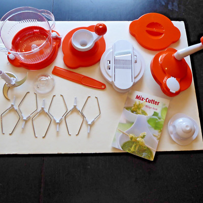 Genius Manual Food Processor Mixer Cutter & More New, No Box