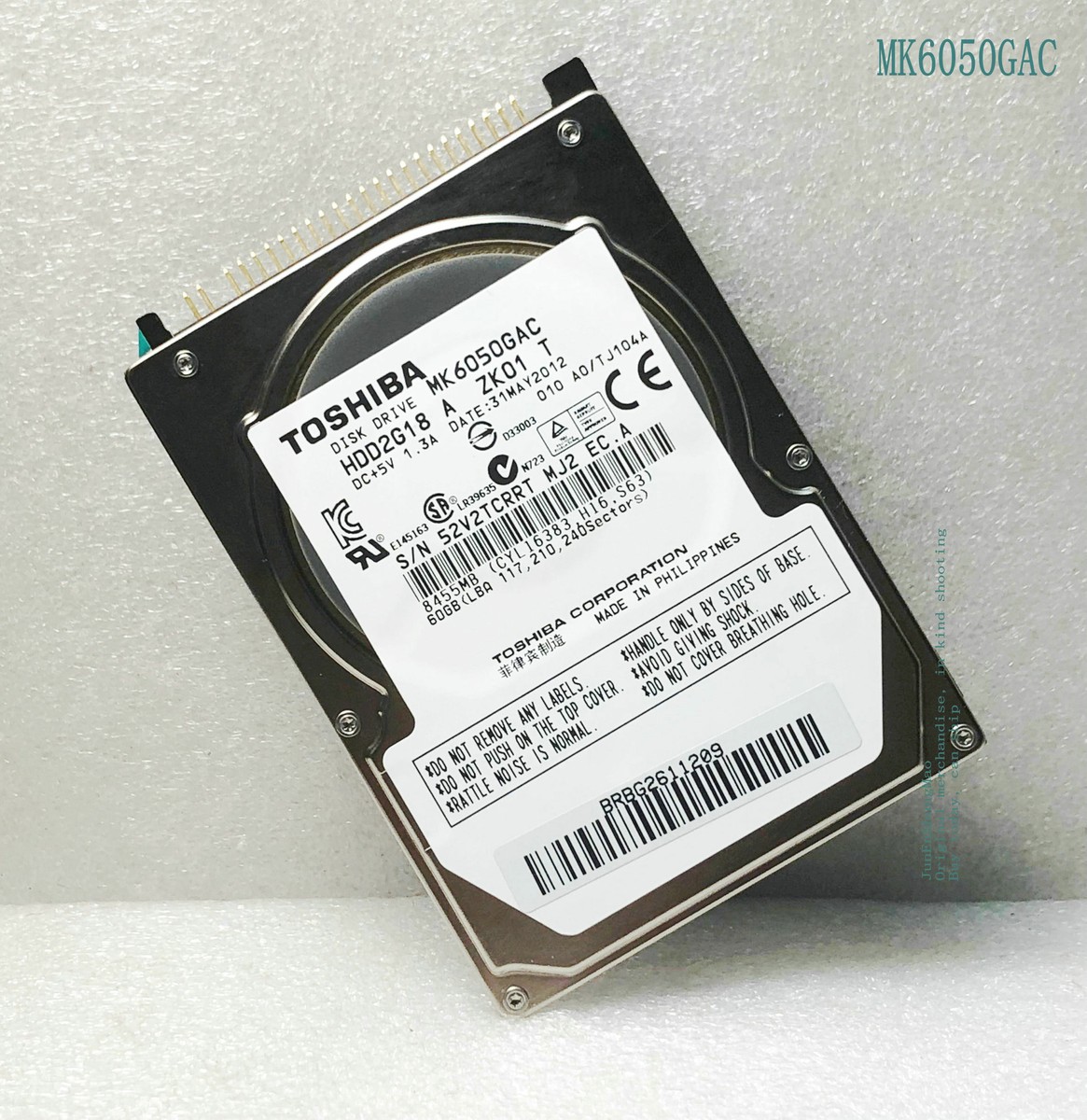 Toshiba 60GB built-in 2.5 Toshiba 60GB built-in 2.5