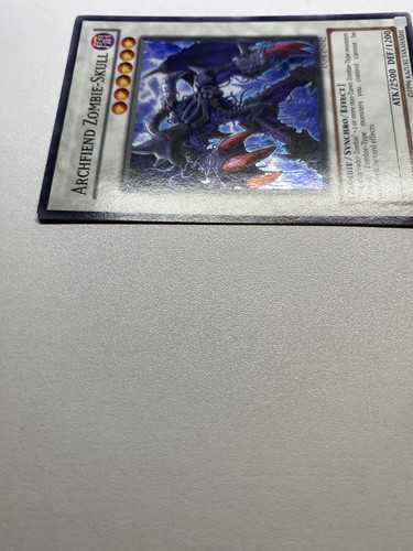 Yu-Gi-Oh! ARCHFIEND ZOMBIE-SKULL Super Rare Unlimited ANPR-EN042 HP - Picture 5 of 24