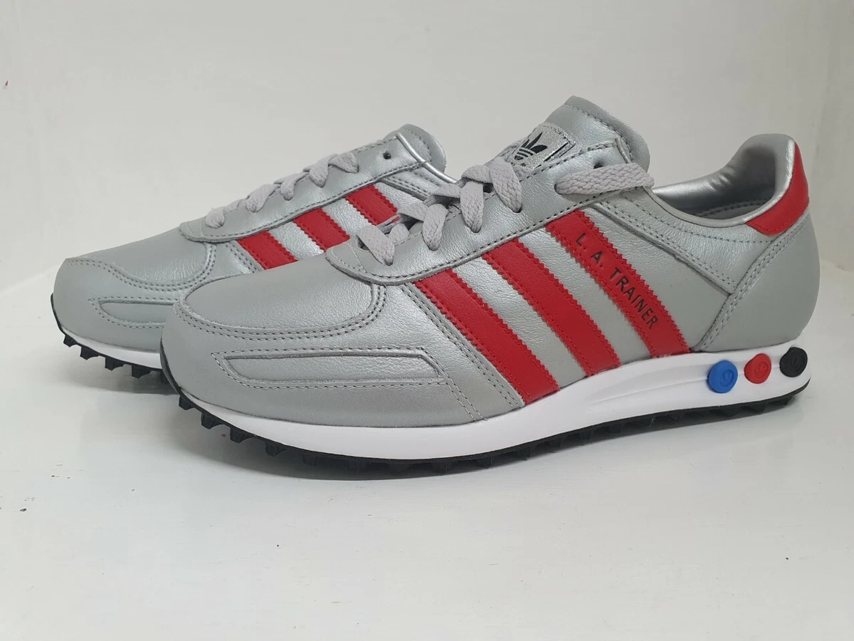 Adidas la trainer clearance silver