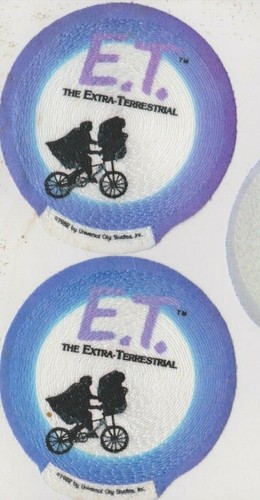 2 Oldtimer 1982 E.T. The Movie Patch Emblem Universal City Studios - Bild 1 von 5