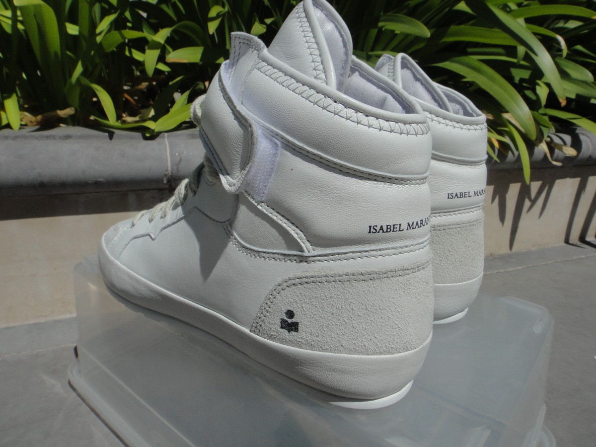 関税込み!SALE!! ★ISABEL MARANT ETOILE★ ベス スニーカー Isabel Marant Etoile BESSY HIP HOP Sneakers, White/Lt Grey