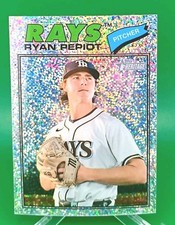 2026 Topps Heritage - Ryan Pepiot #34 Chrome Silver Sparkle Refractor