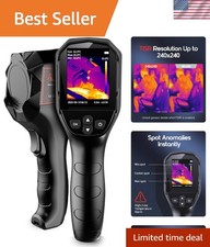 Thermal Camera, 240 x 240 TISR Resolution, -4 F to 1022 F Temp Range, 25Hz In...