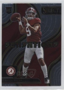 2023 Panini Select Draft Picks Sensations Bryce Young #SEN-BY Rookie RC