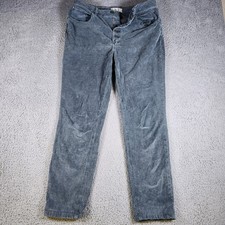 We The Free Corduroy Pants Women 31 ( see below) Button Fly High Rise Teal Boho