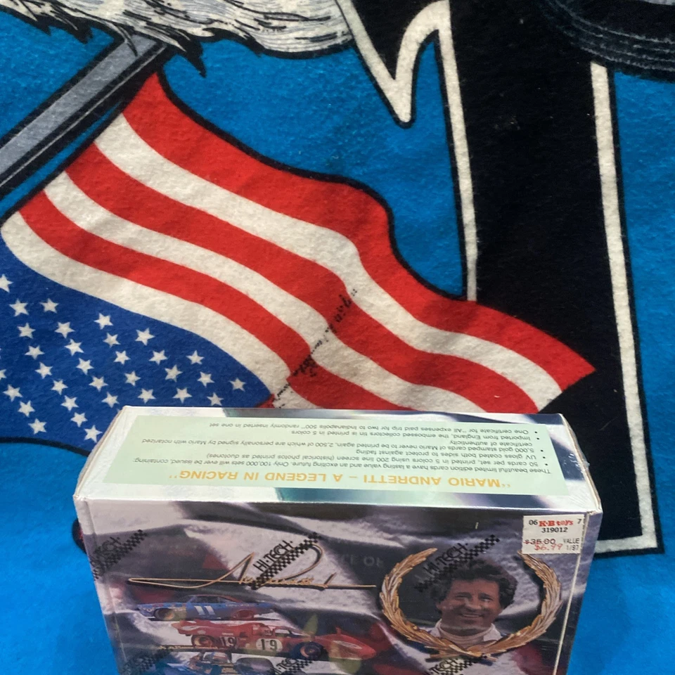 SEALED 1992 Hi-Tech Mario Andretti Legend In Racing Card Set NEW Sealed - Image 2 of 4
