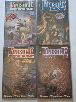 PUNISHER P.O.V #1 - 4 (1991) Marvel Comics   SET