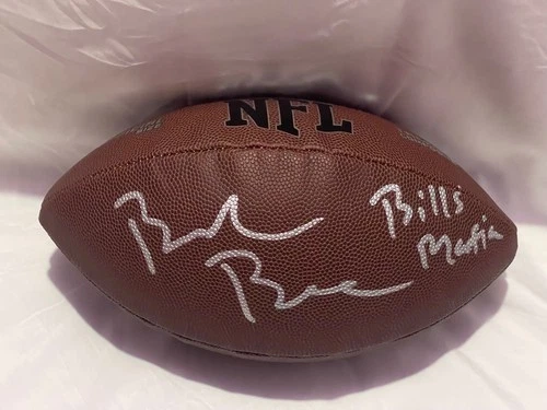 Buffalo Bills BRANDON BEANE Signed NFL Football