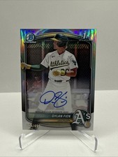 Dylan Fien Bowman Chrome 2025 Refractor /499 Auto