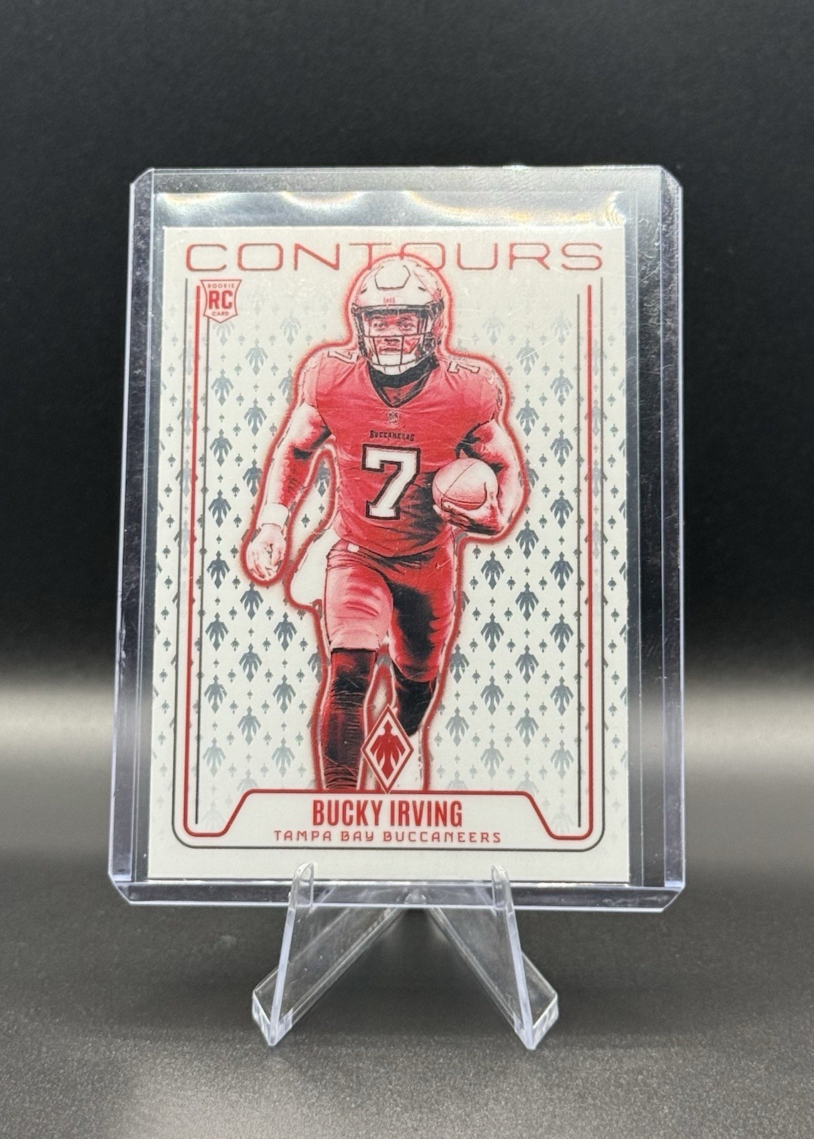 2024 Panini Phoenix Contours Bucky Irving RC Rookie Buccaneers Insert CON-BIG