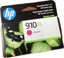 HP 910XL High Yield Magenta Original Ink Cartridge 3YL63AN New