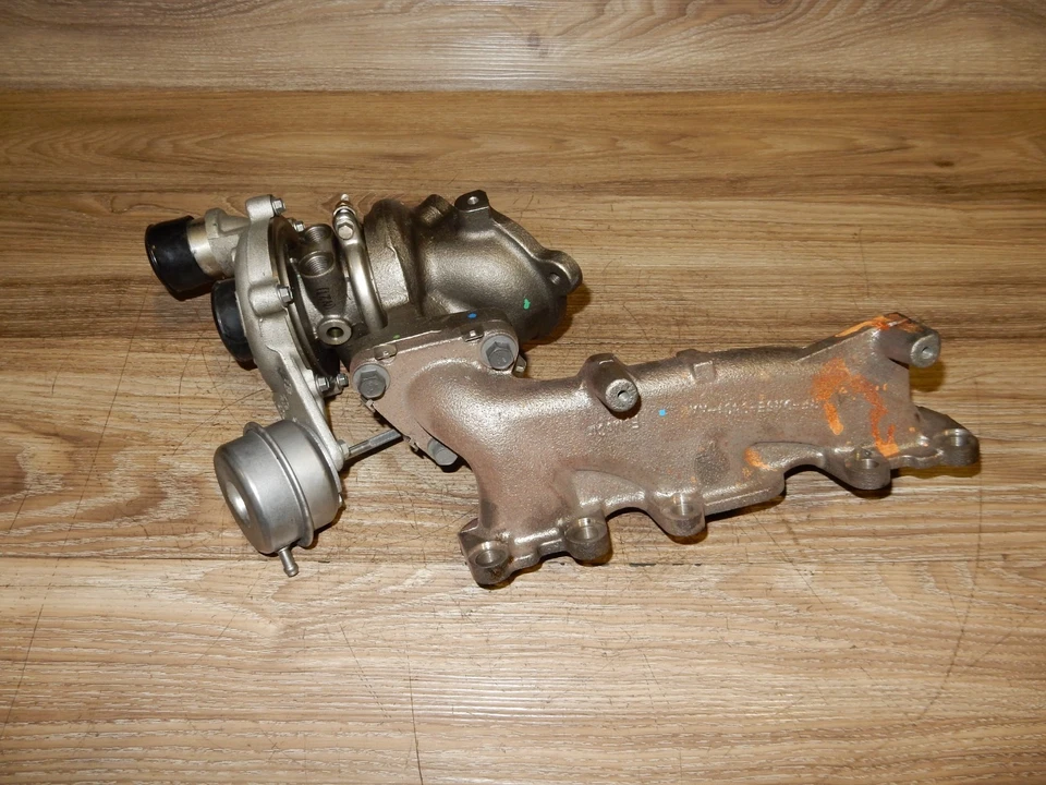 福特涡轮左涡轮增压器 2010 - 2019 年金牛座探险者林肯 MKS MKT 3.5L 原始设备制造商 — 第 3/4 张图片