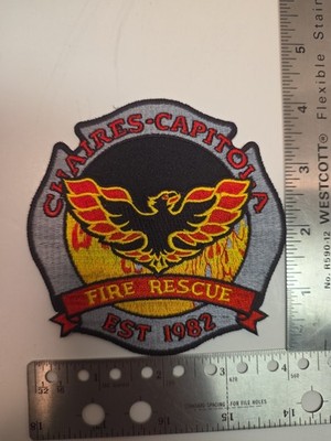  Charles Capitola Fire Rescue Tallahassee Florida Fire Patch Established 1982