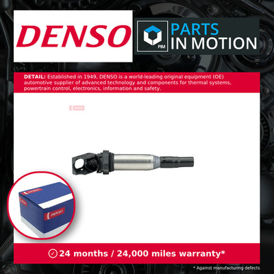 Ignition Coil fits BMW M2 F87 3.0 15 to 21 Denso 12138616153 Quality Guaranteed