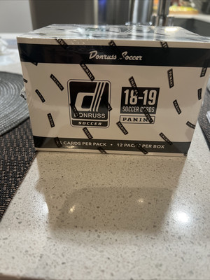 2018-19 Panini Donruss Soccer Jumbo Fat Pack Box Factory Sealed