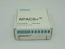 Siemens PS05-3030 APACS+ Process Suite Vision Continuous Client Software NEW