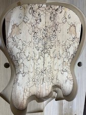 Jeu luthier guitare bookmatch érable fendu 22 x 13 x 9 mm fente sauvage !