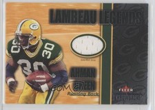 2002 Fleer Throwbacks Lambeau Legends Ahman Green 7v7