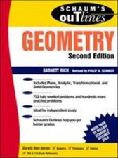 Schaum's Outline of Geometry Paperback Barnett Rich