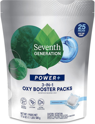 Oxy Booster Stain Remover Packs Fragrance Free Power+ Stain Remover for Clothes 