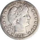 1903-P Barber Quarter