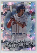 2021 Bowman Chrome 40-Man Futures Atomic Refractor 82/150 Blaze Jordan 0rd2