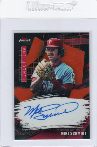 2026 Topps Finest Mike Schmidt Orange (RAW)